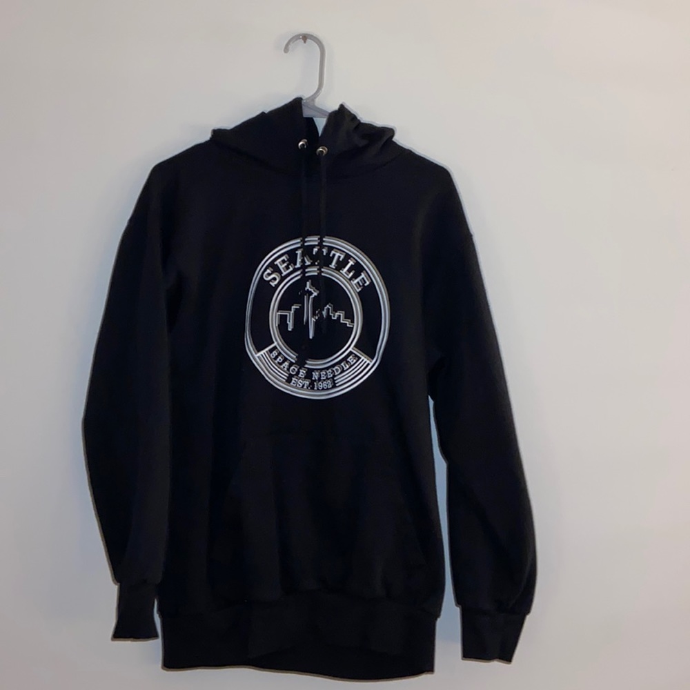 Black hoodie